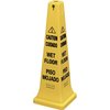 Rubbermaid Commercial 36" Safety Cone, 36" Height, 12.2" Width, Cone, Spanish; English RCP627677CT